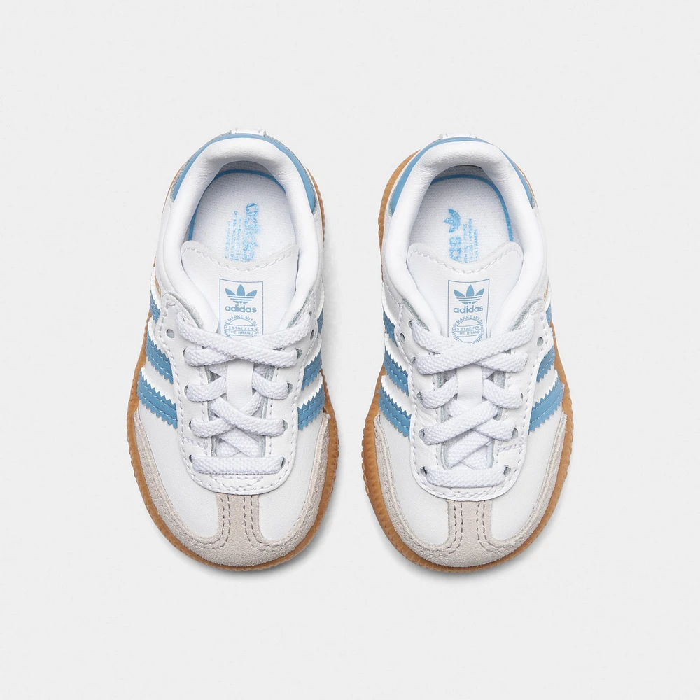 adidas Infants' Samba OG White / Ash Blue - Gum