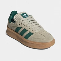 adidas Juniors' Samba XLG Tan / Green