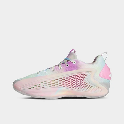 adidas Anthony Edwards 1 Low Cloud White / Acid Orange - Bliss Pink