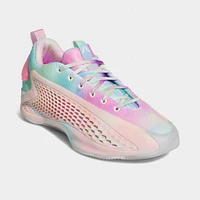adidas Anthony Edwards 1 Low Cloud White / Acid Orange - Bliss Pink