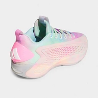 adidas Juniors' Anthony Edwards 1 Low Pink / Green - White