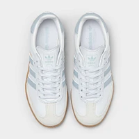 adidas Juniors' Samba OG White / Halo Blue - Gum
