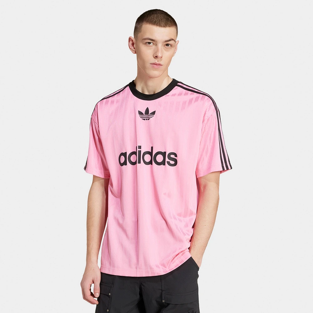 adidas Adicolour Poly T-Shirt Bliss Pink / Black