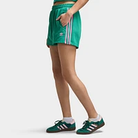 Adidas Women's Classic Shorts Semi Court Green / Bliss Pink