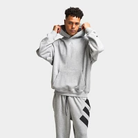 adidas Anthony Edwards GFX Hoodie / Medium Heather Grey