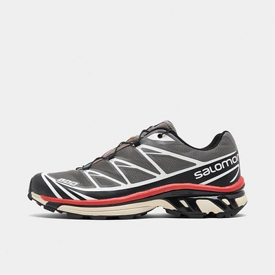 Salomon XT-6 Pewter / Black - Aurora Red