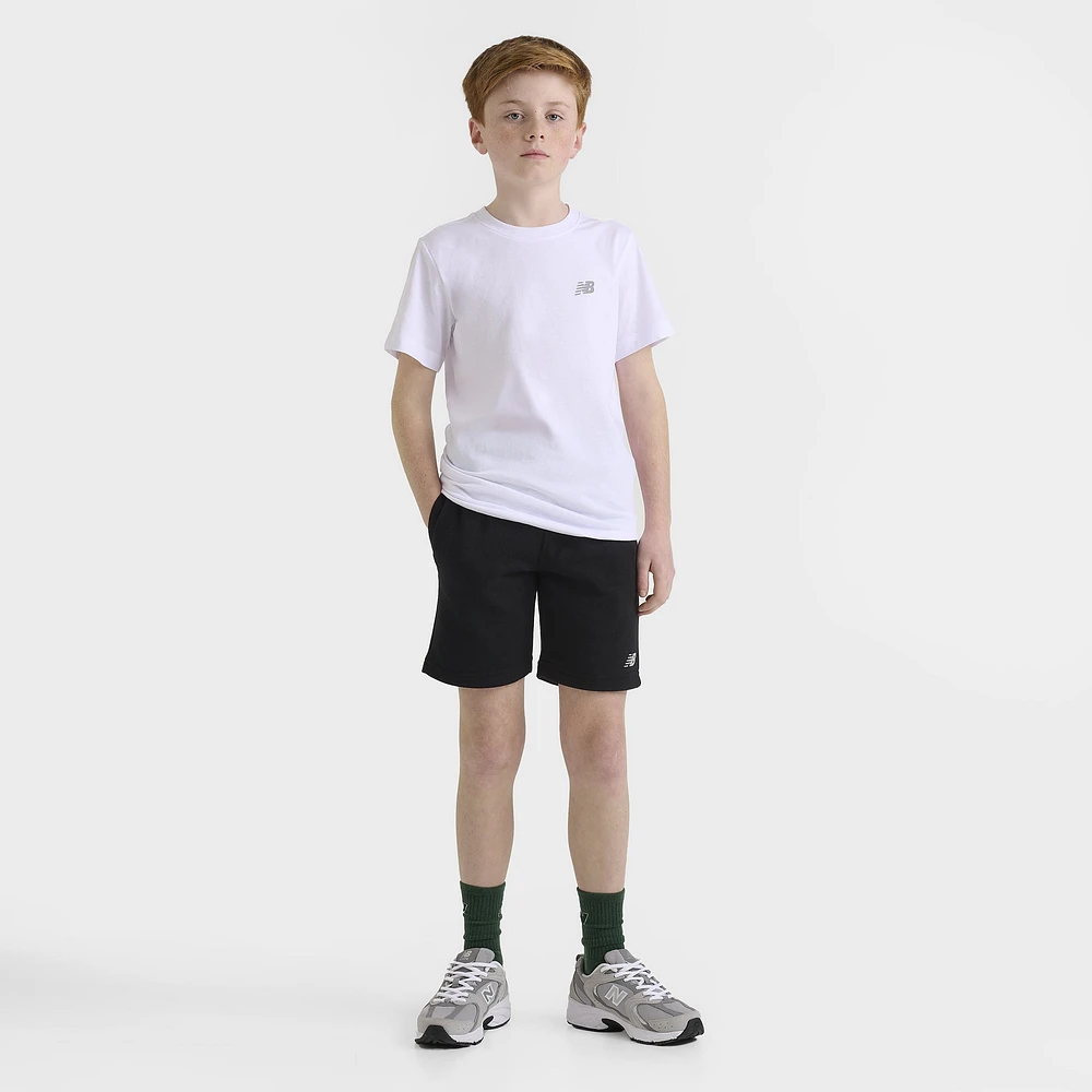 New Balance Junior Boys' Small Logo Short / Black
