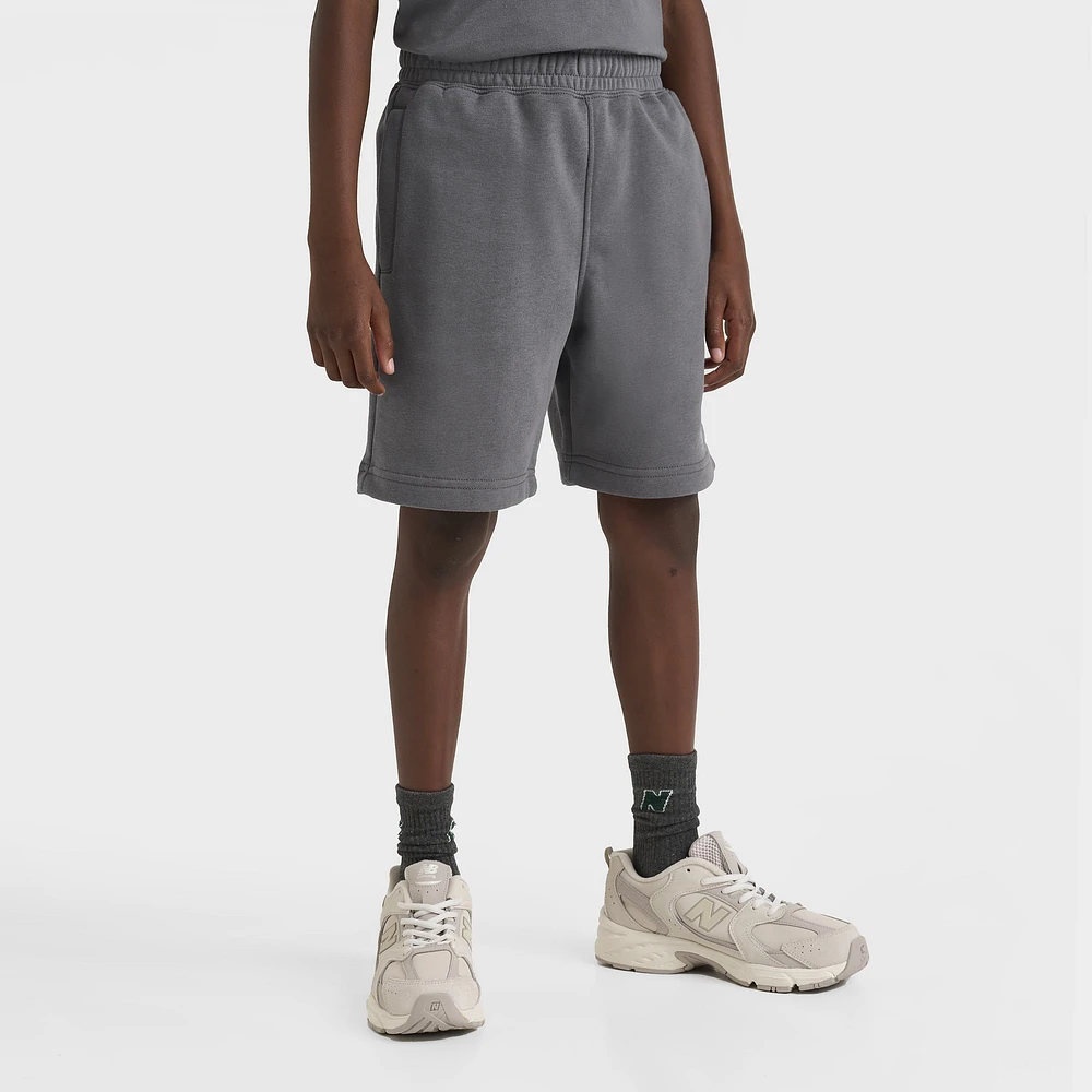 New Balance Junior Boys' Small Logo Short / Castle Rock