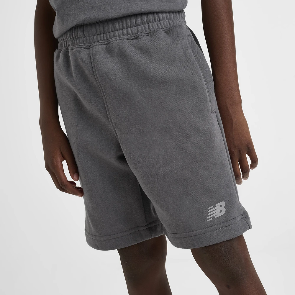 New Balance Junior Boys' Small Logo Short / Castle Rock