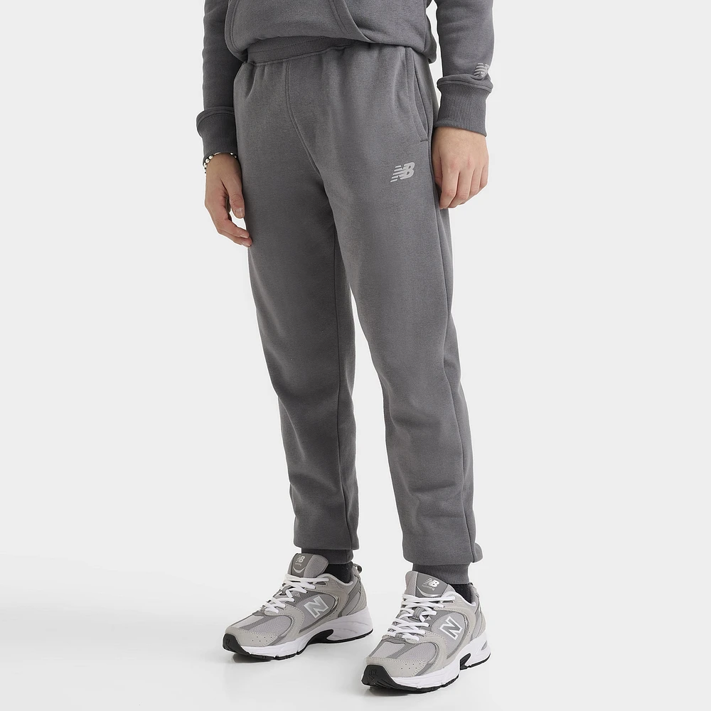 New Balance Junior Boys' Small Logo Joggers / Castle Rock