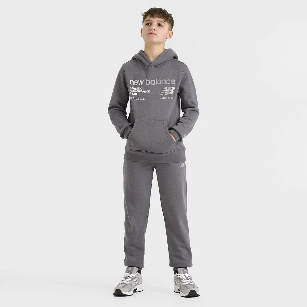 New Balance Junior Boys' Small Logo Jogger Castle Rock