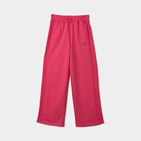 New Balance Junior Girls' Rib Side Panel Pants / Dragon Berry