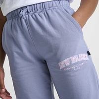 New Balance Junior Girls' Loose Fit Joggers / Dusk Shower