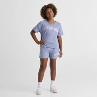 New Balance Junior Girls' Club Tee Dusk Shower