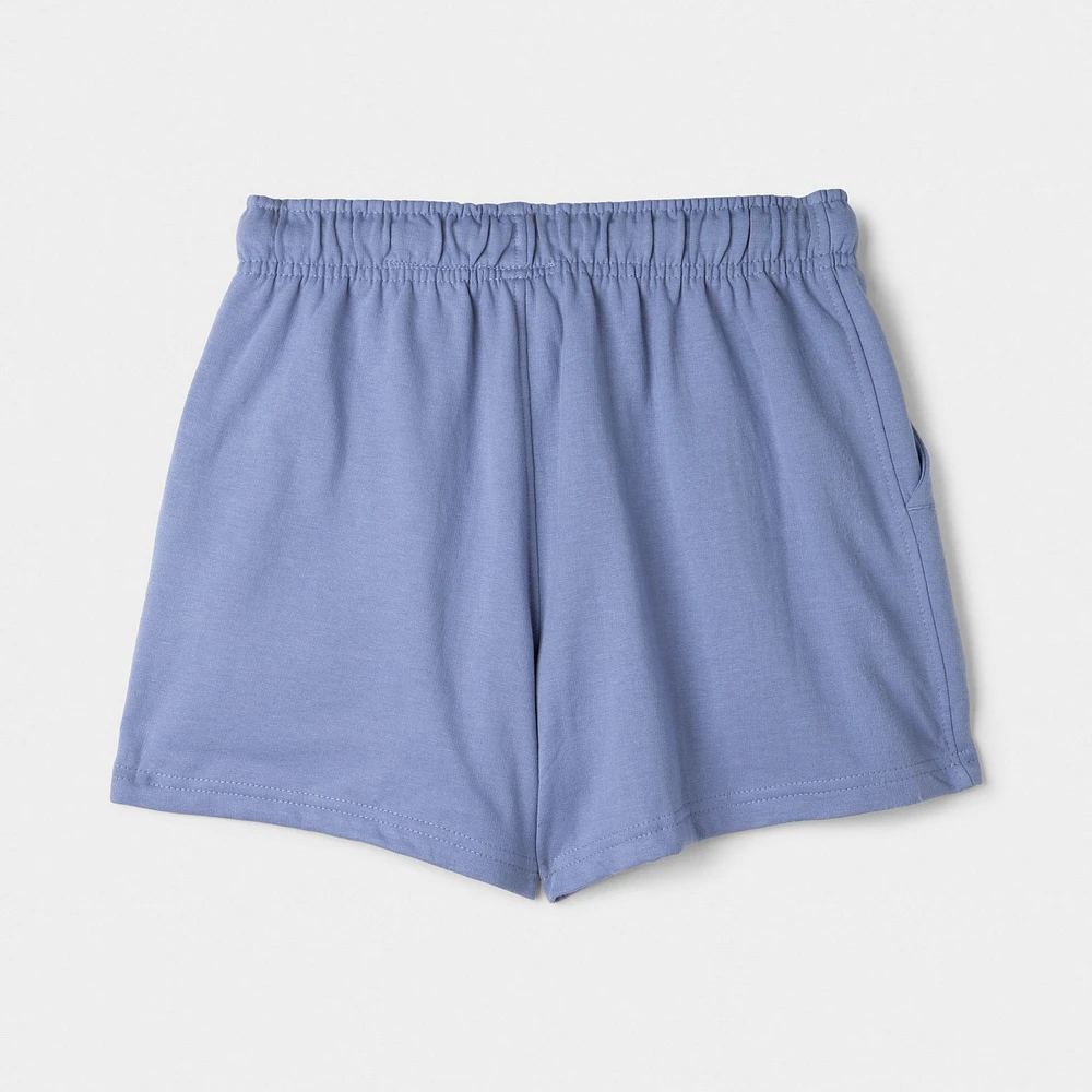 New Balance Junior Girls' Club Short Dusk Shower