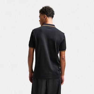 Fred Perry Twin Tipped Shirt Black / Shaded Stone