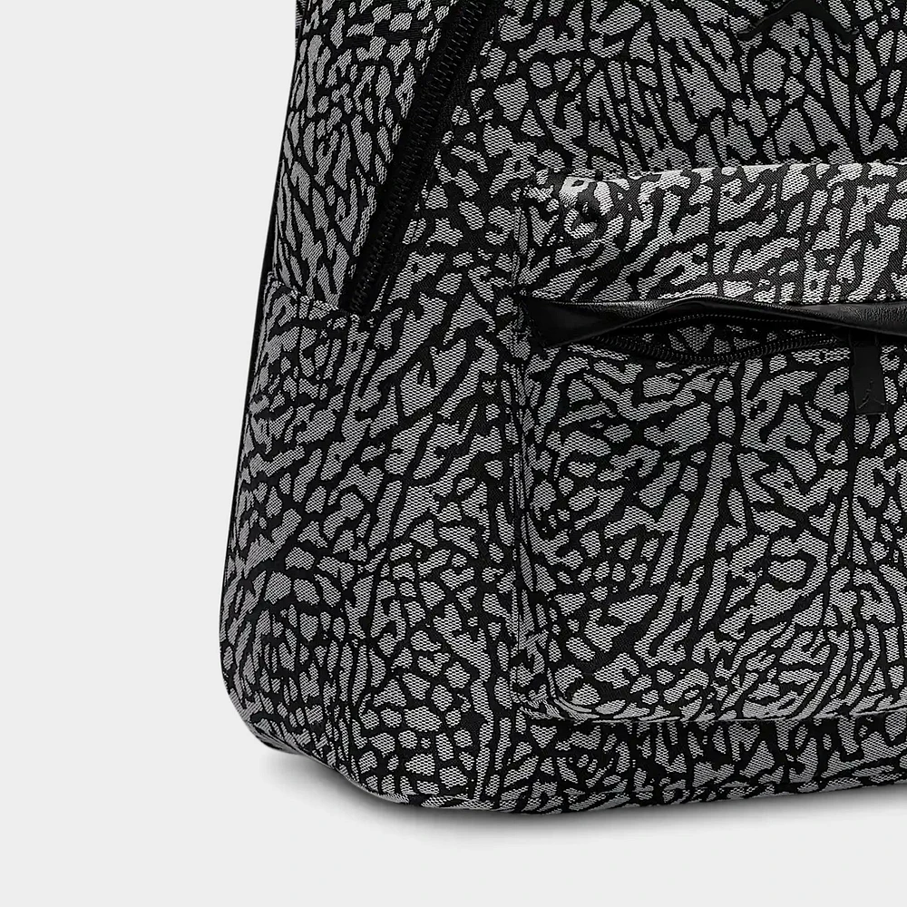 Jordan Icon Backpack Black / Elephant Print