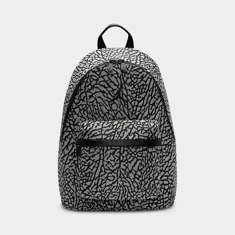 Jordan Icon Backpack Black / Elephant Print