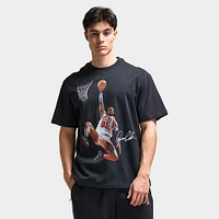 Mitchell & Ness Rodman Signature Rebound T-Shirt / Black