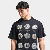 Mitchell & Ness Champ Rings Multi T-Shirt / Black