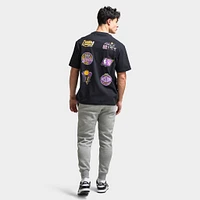 Mitchell & Ness LA Lakers Multi Logo T-Shirt / Black