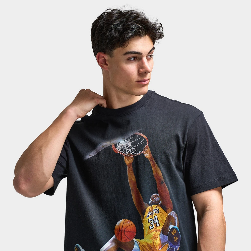 Mitchell & Ness Shaq Signature Dunk T-Shirt / Black