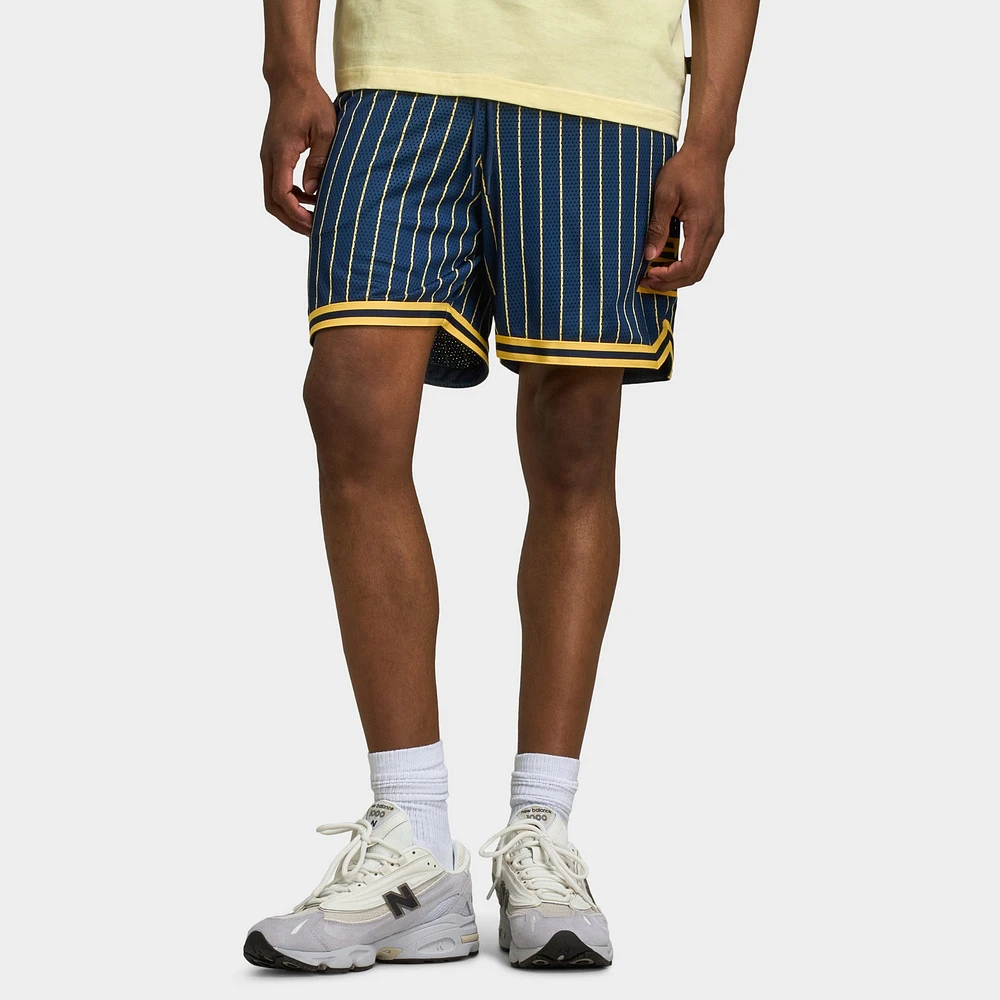 New Balance Hoops Printed Mesh Shorts / NB Navy