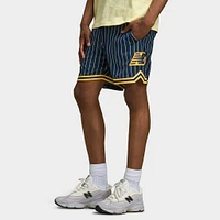 New Balance Hoops Printed Mesh Shorts / NB Navy