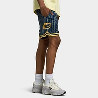 New Balance Hoops Printed Mesh Shorts / NB Navy