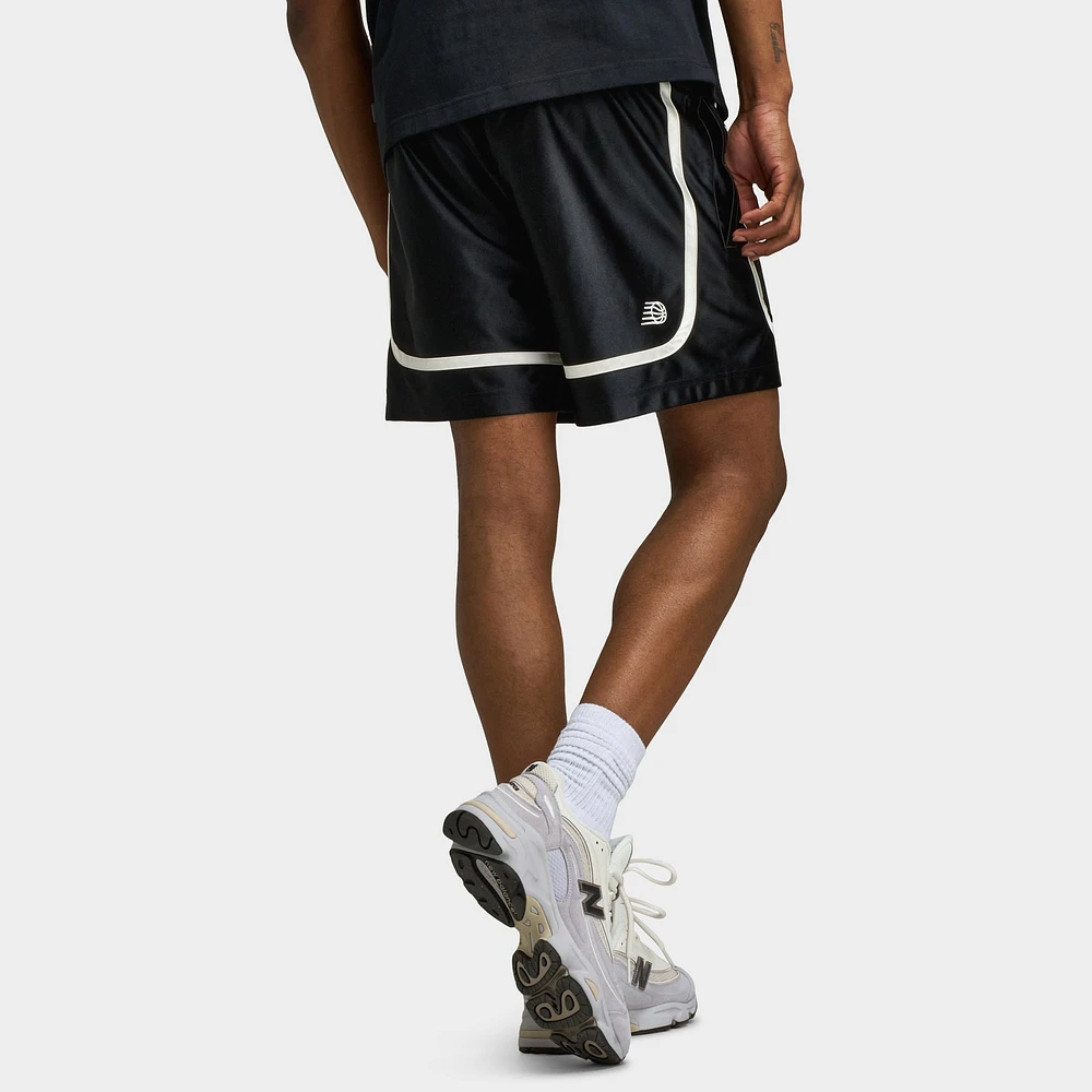 New Balance Hoops 5 Inch Knit Short / Black