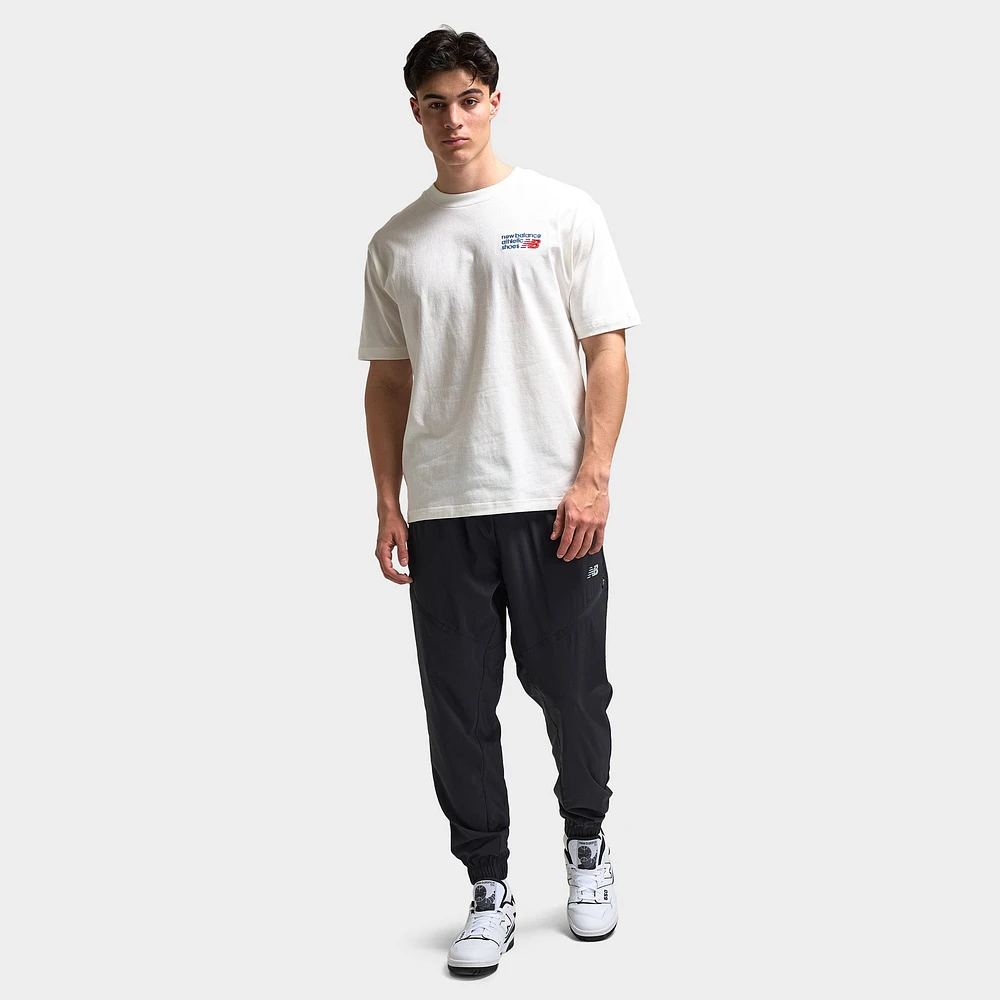 New Balance Athletics Relaxed Premium Logo T-Shirt / White