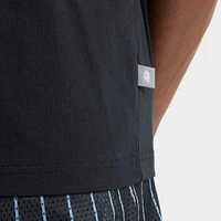 New Balance Hoops Mosaic Court Graphic T-Shirt / Black
