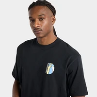 New Balance Hoops Mosaic Court Graphic T-Shirt / Black