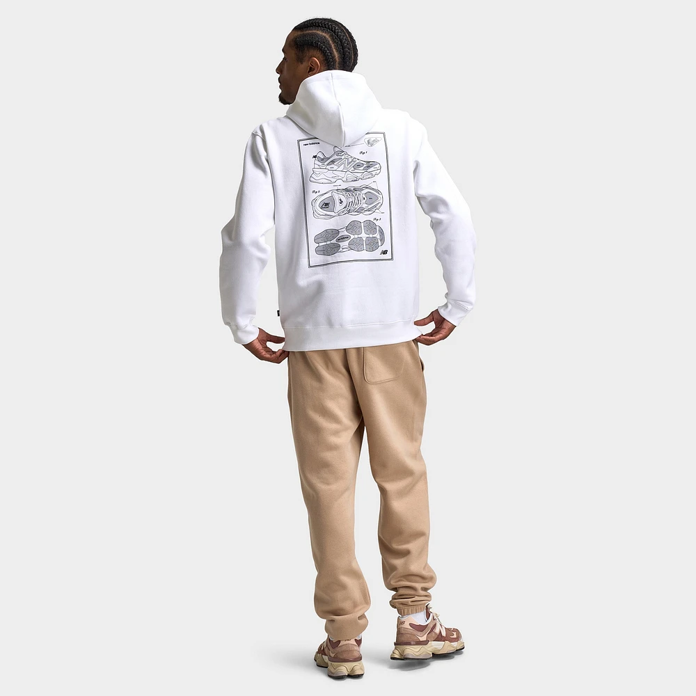 New Balance 9060 Hoodie / White