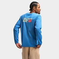 New Balance Athletics Premium Back Logo Long Sleeve