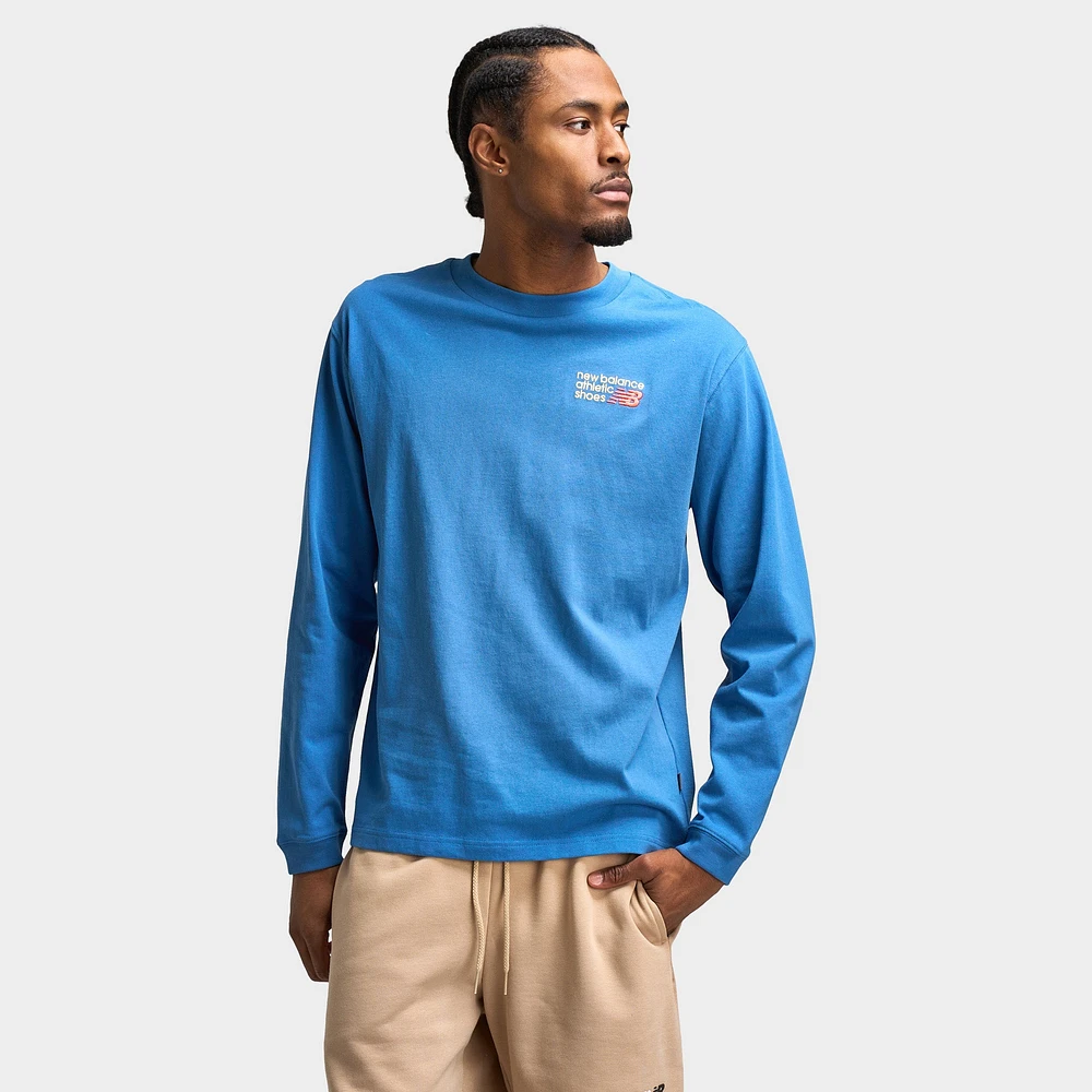 New Balance Athletics Premium Back Logo Long Sleeve