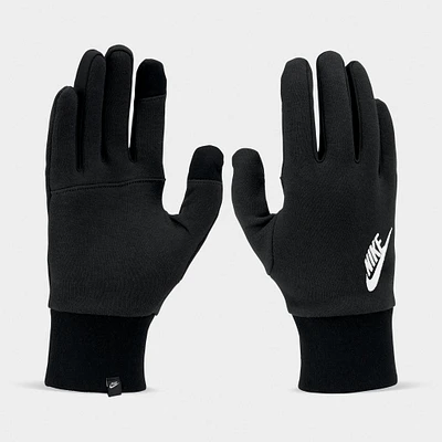 Nike Sportswear TG Club Fleece 2.0 (Small) Gloves Black / Black - White