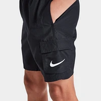 Nike Swim Voyage Packable 6" Cargo Shorts / Black