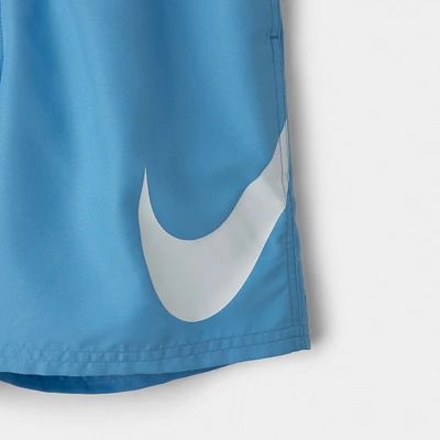 Nike Junior Boys' Stacked Logo Swim Shorts / University Blue