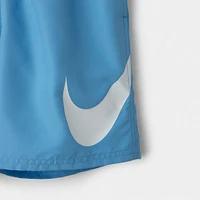 Nike Junior Boys' Stacked Logo Swim Shorts / University Blue