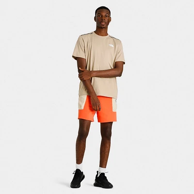 The North Face Coordinates Utility Shorts Retro Orange / Gravel