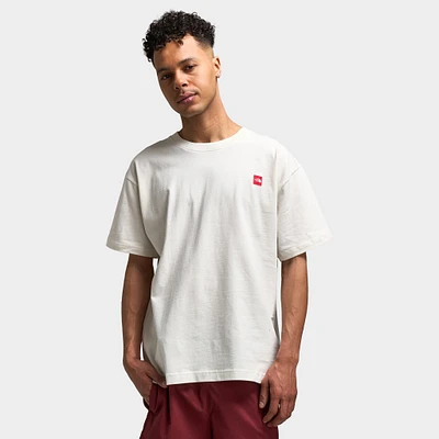 The North Face Red Box Kilimanjaro Heavyweight T-Shirt / White Dune