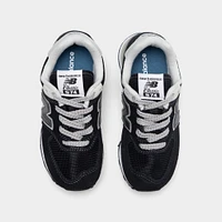 New Balance Children's 574 Black / White