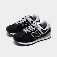 New Balance Children's 574 Black / White