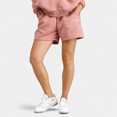 Pink Soda Sport Women's Krome Fleece Shorts / Rose