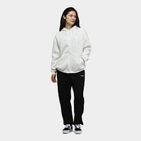 Pink Soda Women's Fleece Full-Zip Hoodie / Moonbeam