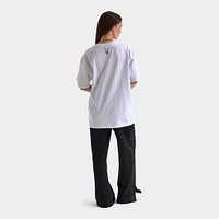 Playboy Women's Diamonte Izabela Oversized Graphic T-Shirt /