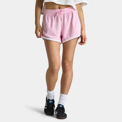 Playboy Retro Terry Shorts / Baby Pink