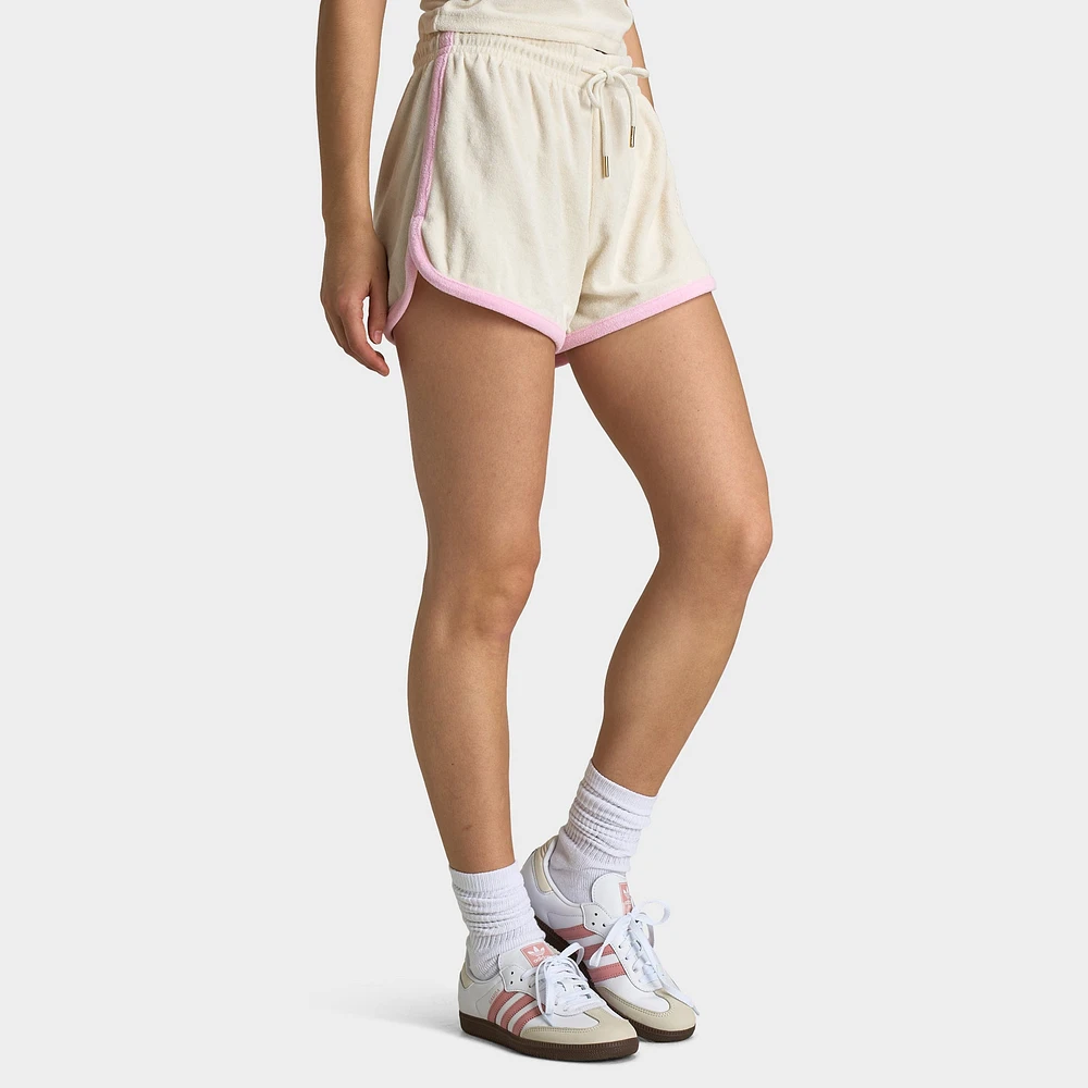 Playboy Retro Terry Short Off White / Pinkesque