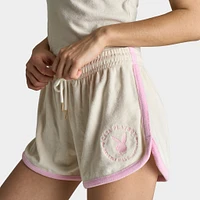 Playboy Retro Terry Short Off White / Pinkesque